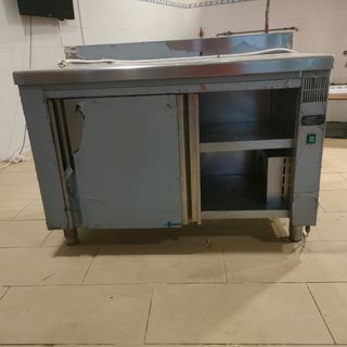Máquina calentamiento pollo