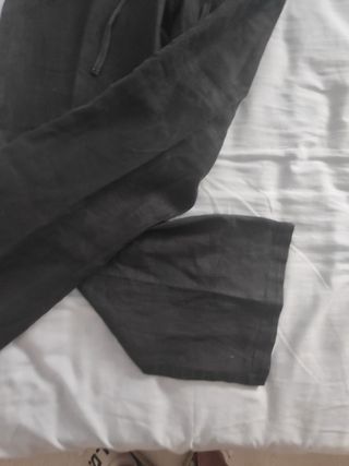 Pantalones Sfera negros acampanados