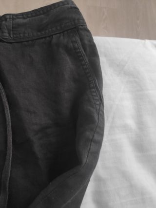 Pantalones Sfera negros acampanados