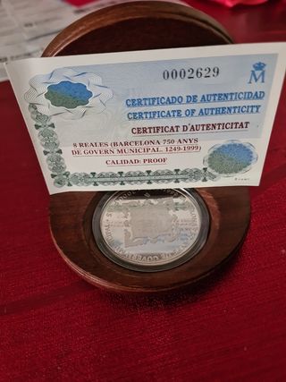 Moneda 750 años Gob. Municipal Barcelona