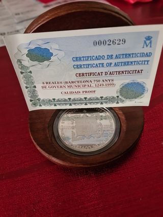 Moneda 750 años Gob. Municipal Barcelona
