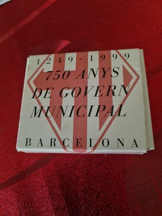 Moneda 750 años Gob. Municipal Barcelona