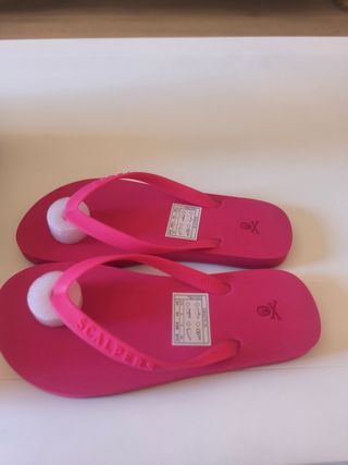 Chanclas Scalpers rosa - Talla 36 Nuevas a estrena