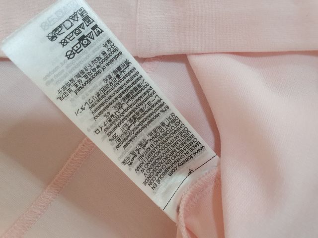 Vestido Tommy Hilfiger rosa, M