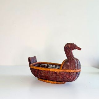 3 Cestas Pato Vintage - Mimbre