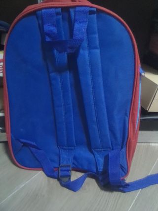 Mochila Cheunton Panda - Azul y Roja
