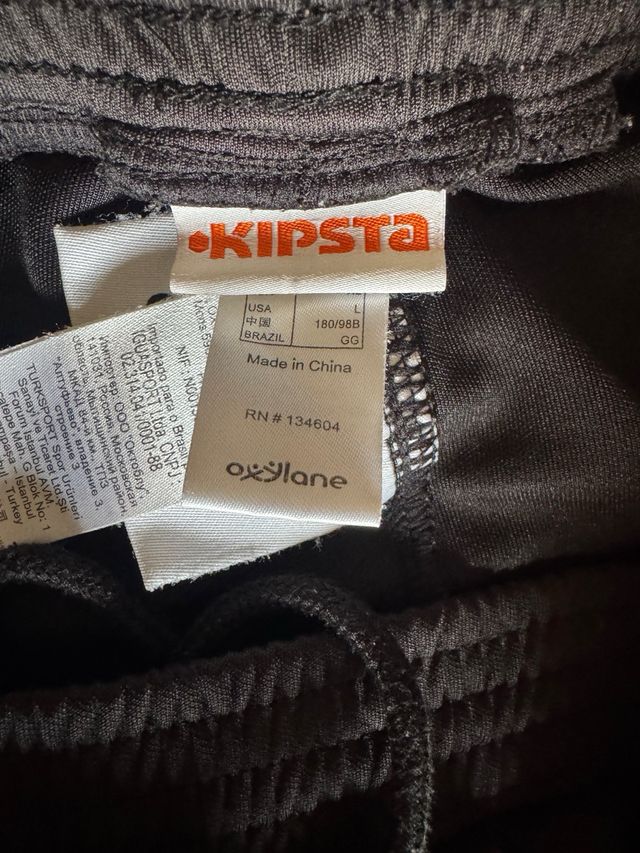 Shorts portero Kipsta - Negro/Naranja