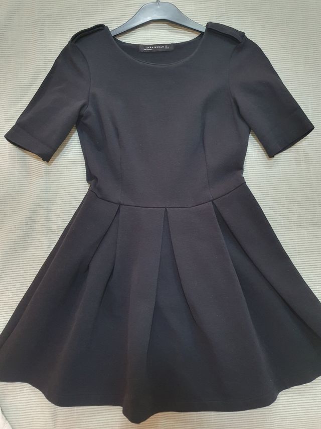 Vestido Zara negro talla S