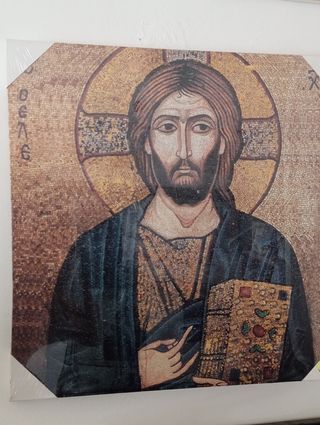 Quadro mosaico Gesù Cristo 30x40