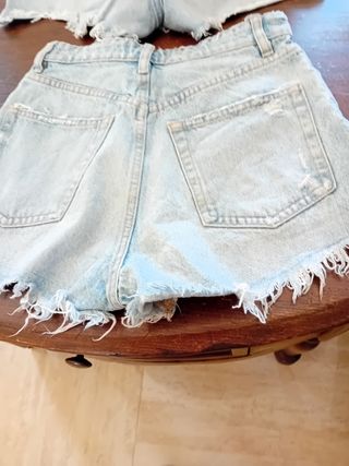 Shorts Zara, 2 paia, Tg XS/34