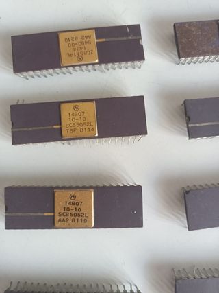 Motorola vintage CPU GOLD Vintage Per Collezionist