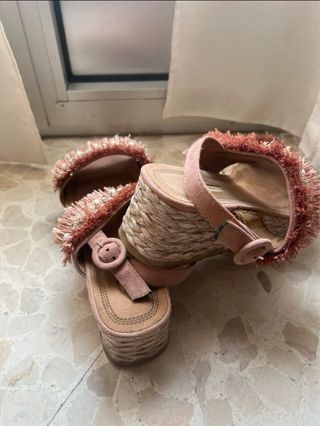 Sandalias cuña