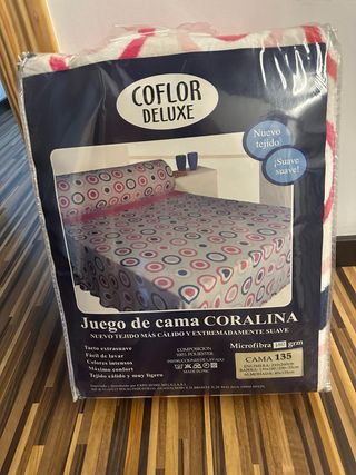 Juego Cama Coralina 135cm