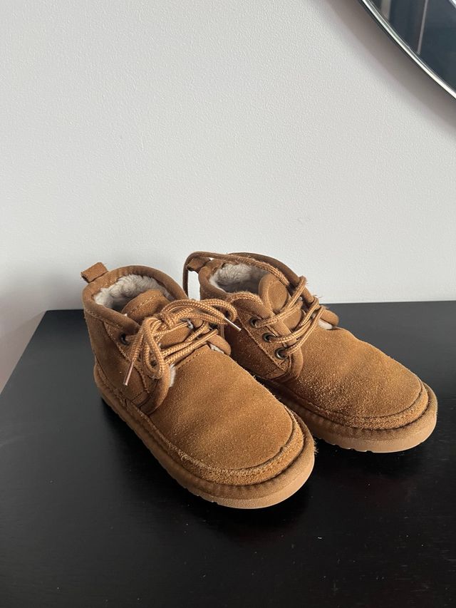 Botas niño invierno marrones talla 28