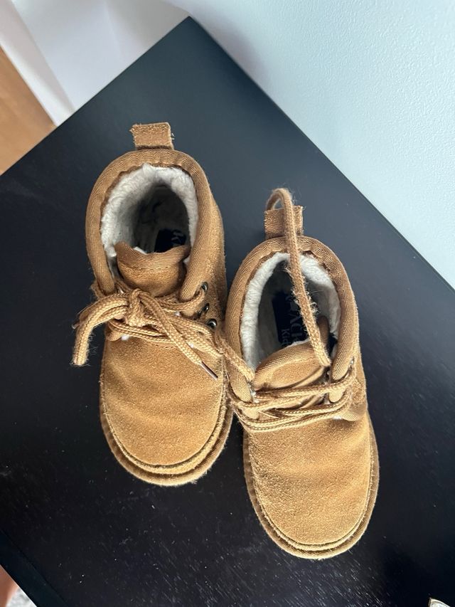 Botas niño invierno marrones talla 28