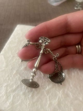 Mini bilancia argento - Gioiello