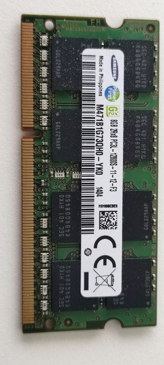 RAM Samsung 8GB DDR3 1600MHz