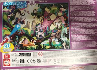 Puzzle Educativo Misterioso 200 piezas