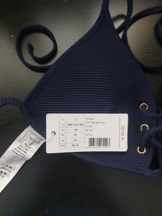 Bikini Calzedonia azul - Talla M