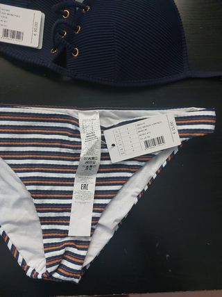 Bikini Calzedonia azul - Talla M