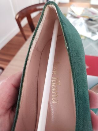 Zapatos tacón Jose Illana - verdes