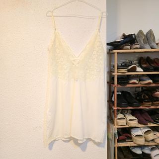 camisón Etam blanco encaje