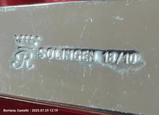 N°10 Cubertería SOLINGEN 12 personas
