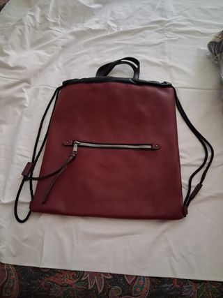 Zaino Rosso&Nero Elegante