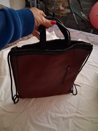 Zaino Rosso&Nero Elegante