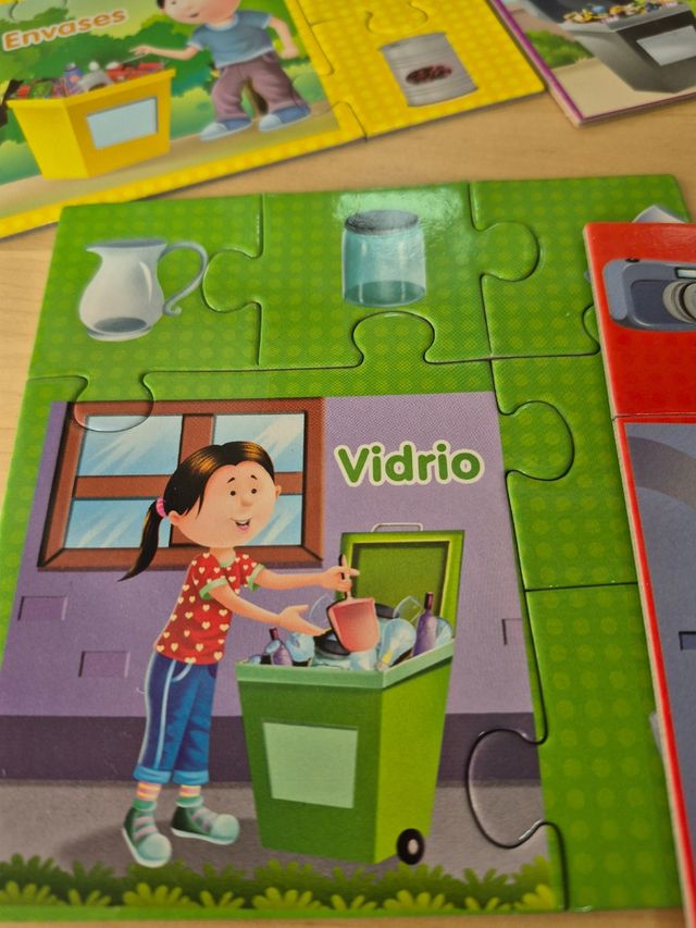 Puzzle Reciclaje (3+) Infantil
