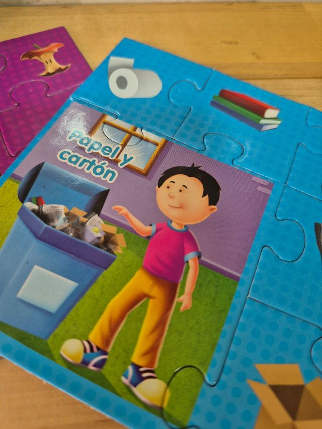 Puzzle Reciclaje (3+) Infantil