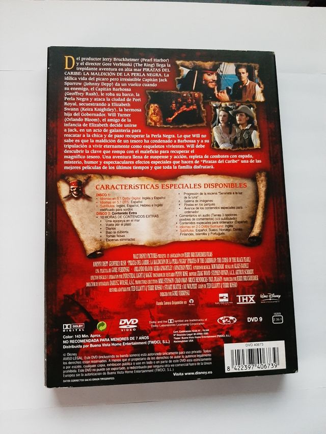 Piratas del Caribe: La Maldición de la Perla Negra