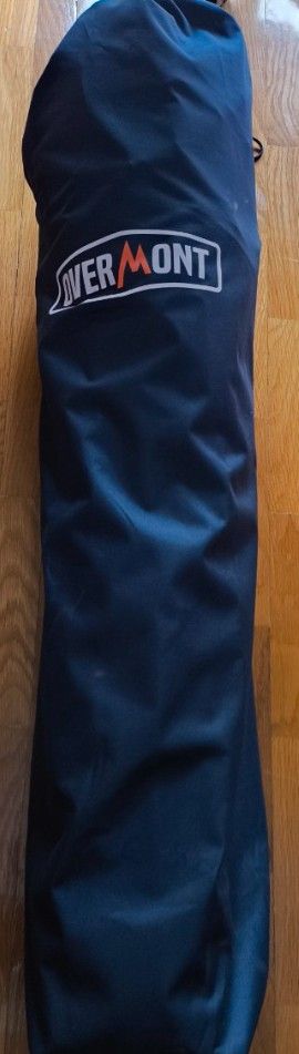 Silla camping Overmont plegable azul