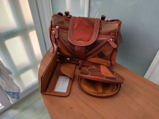 Bolso y carteras piel - Marrón