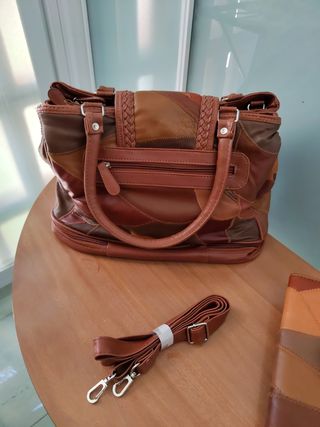 Bolso y carteras piel - Marrón