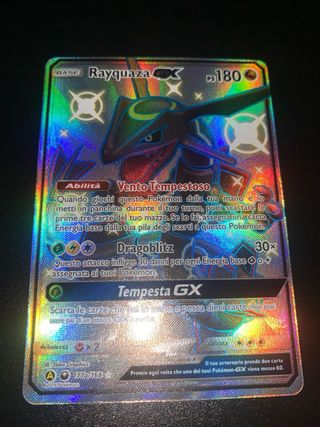Rayquaza GX Shiny 177/168 N/Mint