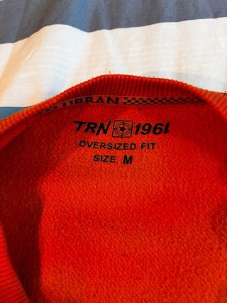 Felpa TRN 1961 rossa tg M