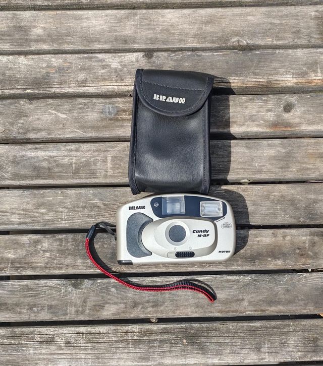 Braun Candy M-BF Motor Camara Analógica 1997 35mm