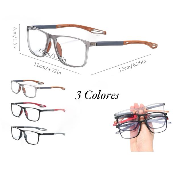 Gafas lectura presbicia deporte - 3 colores