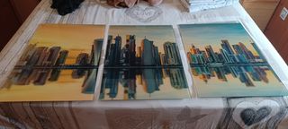 3 Cuadros - Skyline Doha