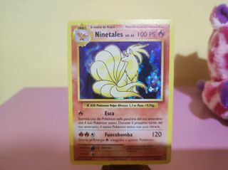 Pokémon Ninetales Holo evoluzioni 