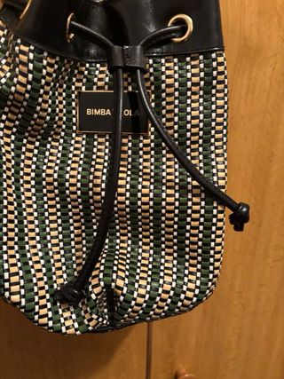 Bolso Bimba y Lola - beige, verde