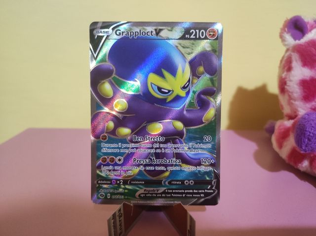 Pokémon Grapploct V full art futuri campioni
