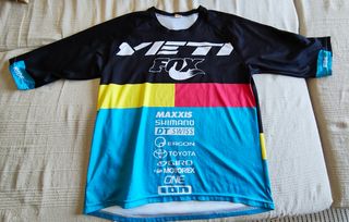 Yeti Fox enduro team official jersey 