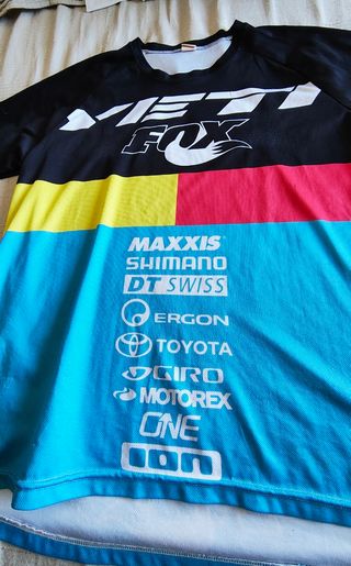 Yeti Fox enduro team official jersey 