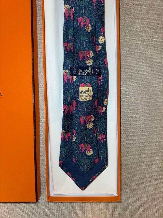 Corbata Hermes Elefante