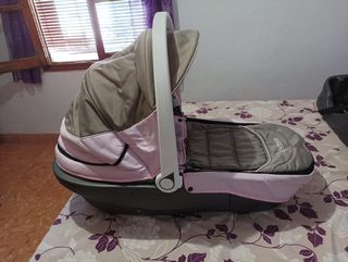 CHICCO trio living ,rosa-gris 
