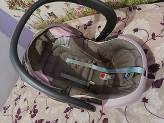 CHICCO trio living ,rosa-gris 
