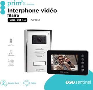 Videoportero con cable SCS Sentinel PVF0050