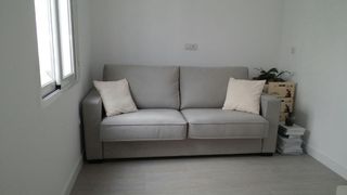 Sofá cama gris - 3 plazas